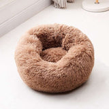 Round Dog Bed Washable Pet Cat Bed Dog Breathable Lounger Sofa for Small Medium Dogs Super Soft Plush Pads Products for Dog