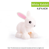 legoing duploed Animals Series big building blocks black cat dog lion and Tiger elephant with toys for childrens kids party gift