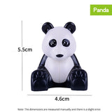 legoing duploed Animals Series big building blocks black cat dog lion and Tiger elephant with toys for childrens kids party gift