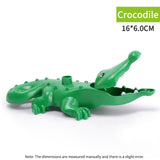 legoing duploed Animals Series big building blocks black cat dog lion and Tiger elephant with toys for childrens kids party gift