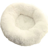 SJ 6 Size Winter Warm Super Soft Round Plush Bed For Cats Dogs Pet Bed Nest Small Medium Large Dogs Puppy Bed Cat Supplies