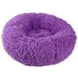 SJ 6 Size Winter Warm Super Soft Round Plush Bed For Cats Dogs Pet Bed Nest Small Medium Large Dogs Puppy Bed Cat Supplies