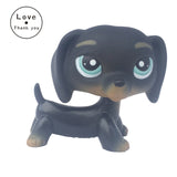 pet shop toys collection standing short hair cat 2291 Tabby 1451 Black 2249 dachshund dog 675 collie great dane 577 spaniel