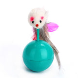 Cat Tot Funny Cat Creative Cat Decompression Intelligence Toy Fur Mouse Tumbler Pet Toy