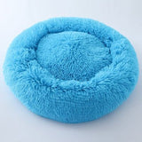 Macaron Round Dog Bed Photograp Washable Cat Small Doughnuts Dog House Super Soft Cotton Mats Sofa For Dog Chihuahua Dog Basket