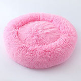 Macaron Round Dog Bed Photograp Washable Cat Small Doughnuts Dog House Super Soft Cotton Mats Sofa For Dog Chihuahua Dog Basket