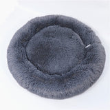 Macaron Round Dog Bed Photograp Washable Cat Small Doughnuts Dog House Super Soft Cotton Mats Sofa For Dog Chihuahua Dog Basket