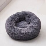 Round Dog Bed Washable Pet Cat Bed Dog Breathable Lounger Sofa for Small Medium Dogs Super Soft Plush Pads Products for Dog